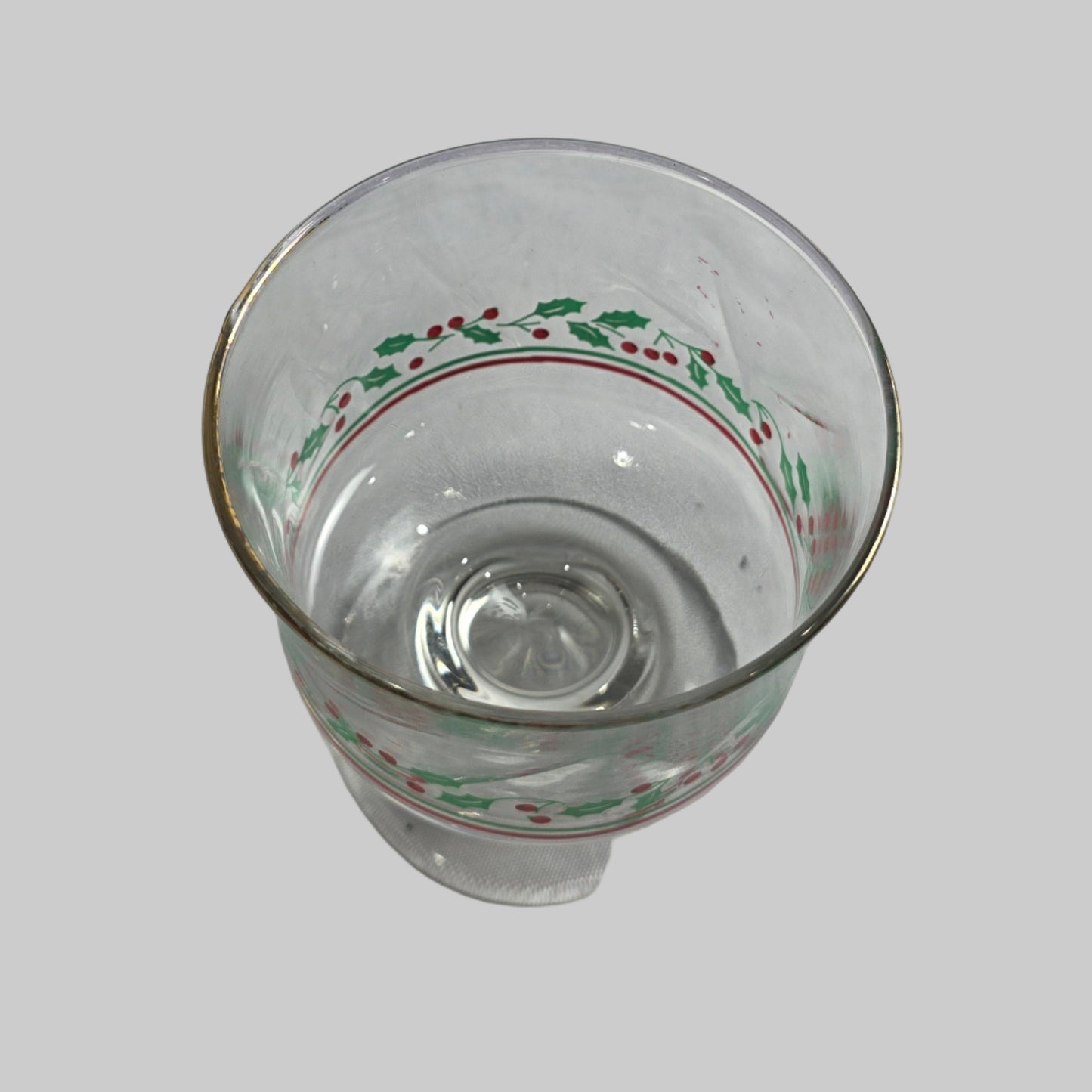 Vtg. Holiday Glass