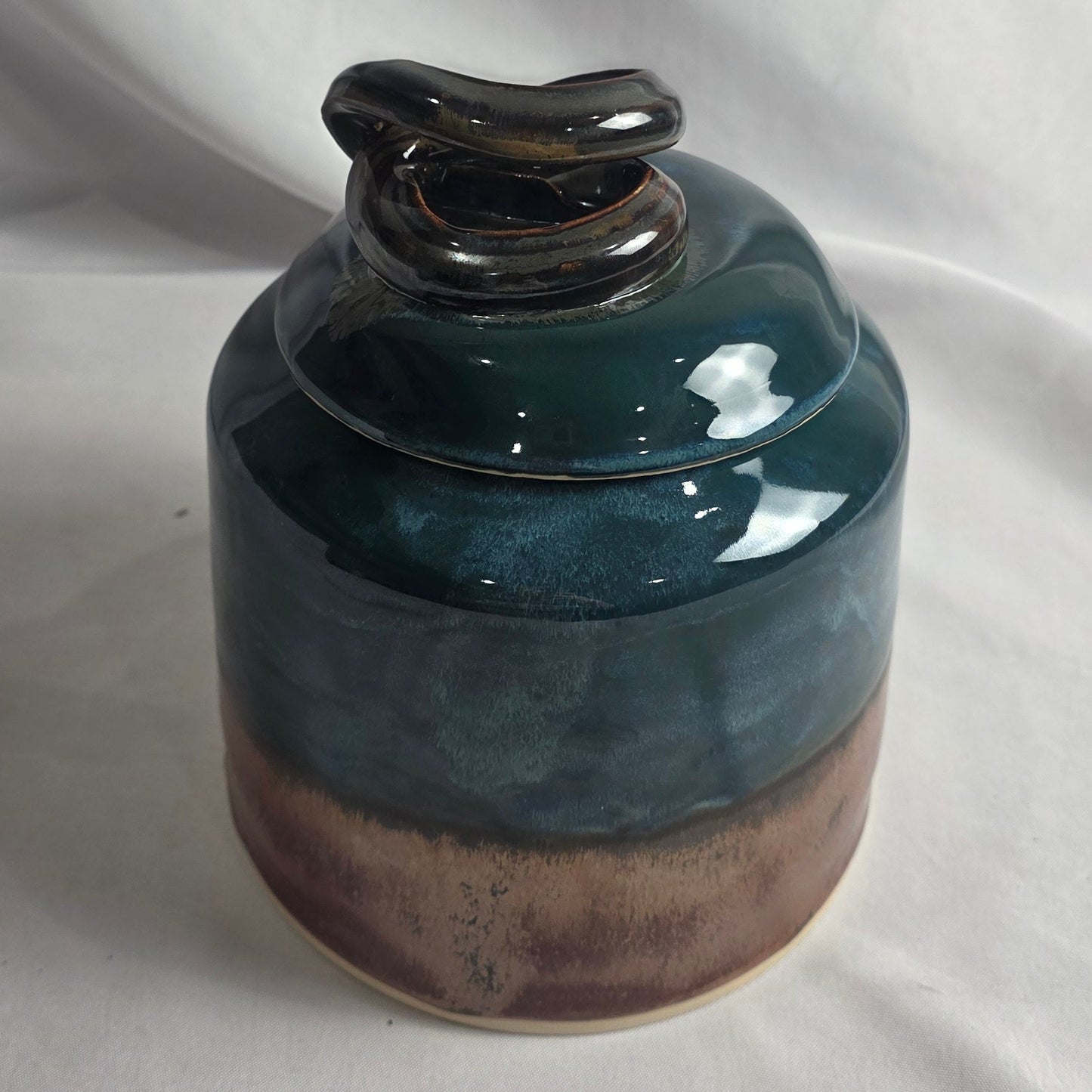 Teal/Brown Jar - CSMJ