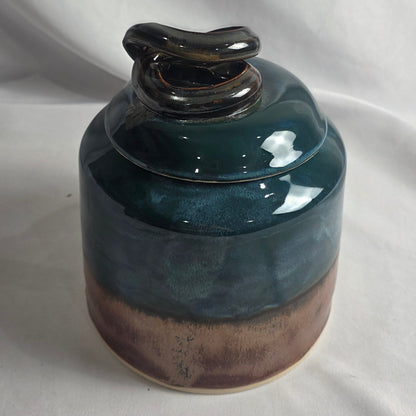 Teal/Brown Jar - CSMJ