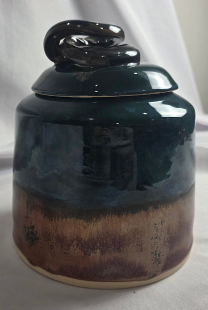 Teal/Brown Jar - CSMJ