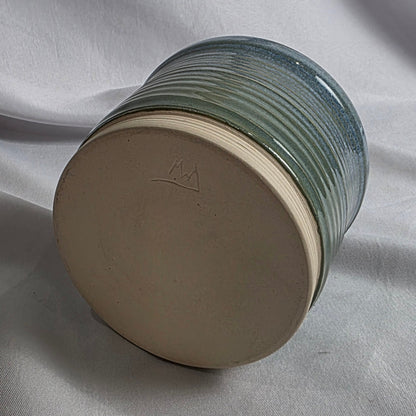 Blue Striated Bowl - CSMJ