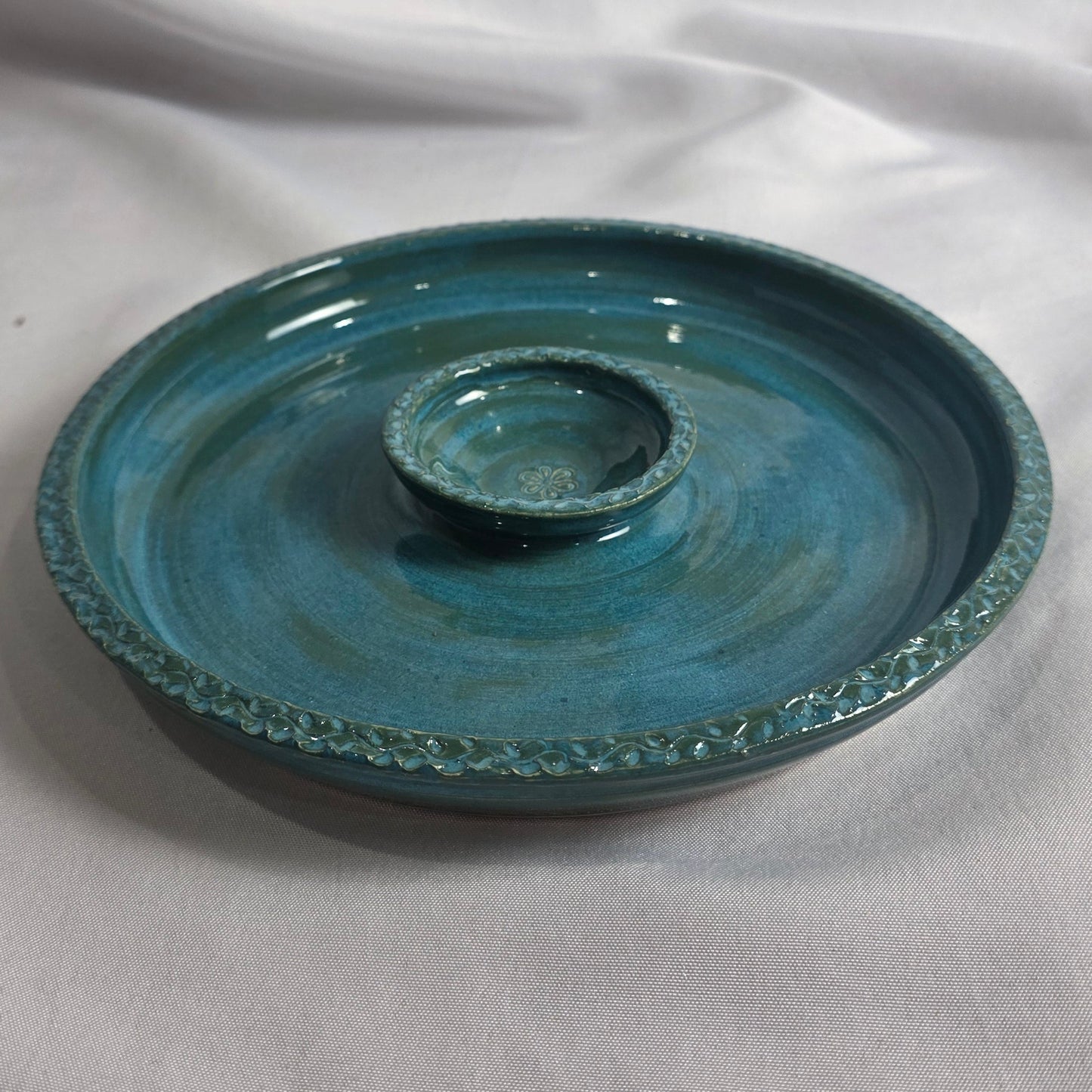 Teal Snack Tray - CSMJ