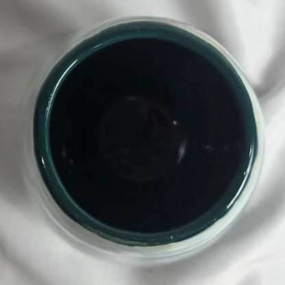 Lt. Blue Flower Jar - CSMJ