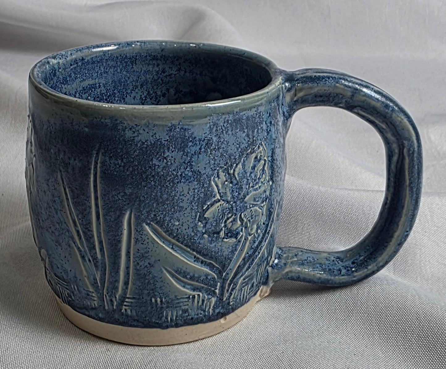 M Blue Floral Mug - CSMJ