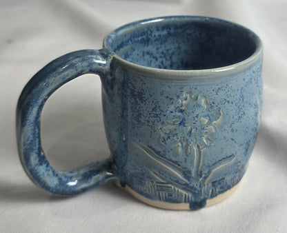 M Blue Floral Mug - CSMJ
