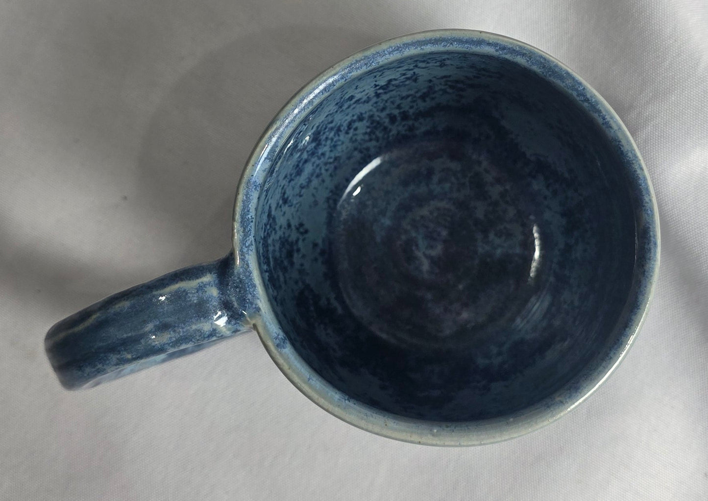 M Blue Floral Mug - CSMJ