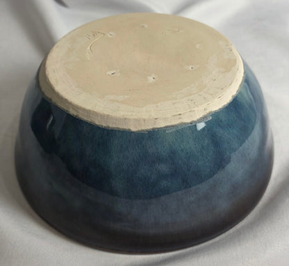 Brown/Blue Swirl Bowl - CSMJ