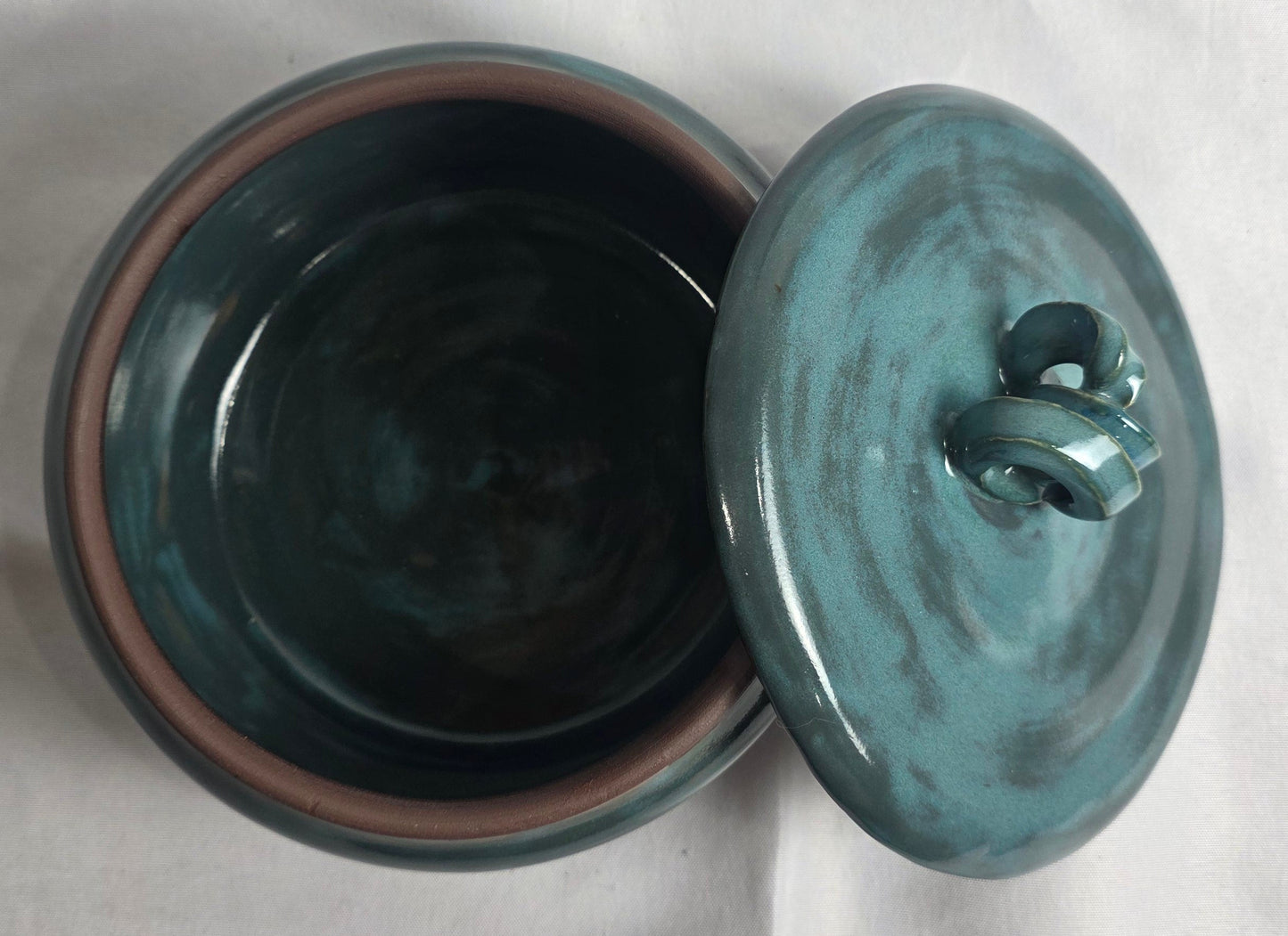 Teal/Brown Container - CSMJ