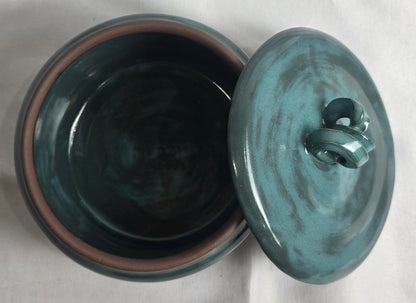Teal/Brown Container - CSMJ