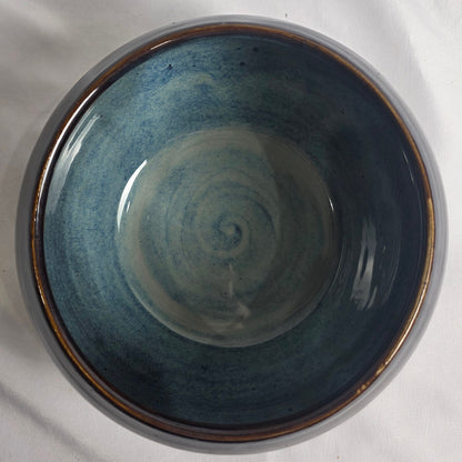 XL Brown/Blue Bowl - CSMJ