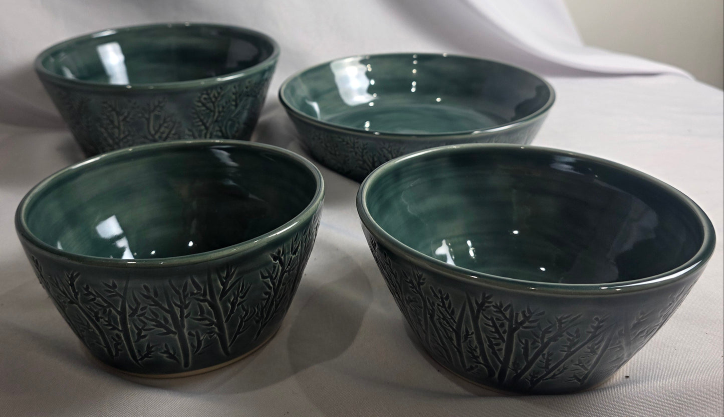 Teal Serving Set (2) - CSMJ