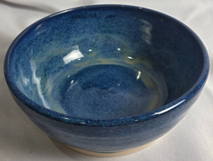 Blue/Tan Swirl Bowl - CSMJ