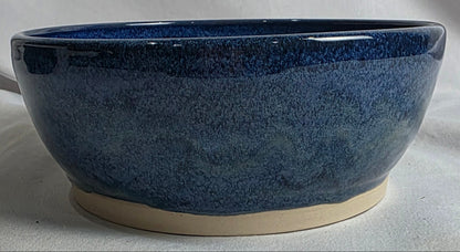 Blue/Tan Swirl Bowl - CSMJ