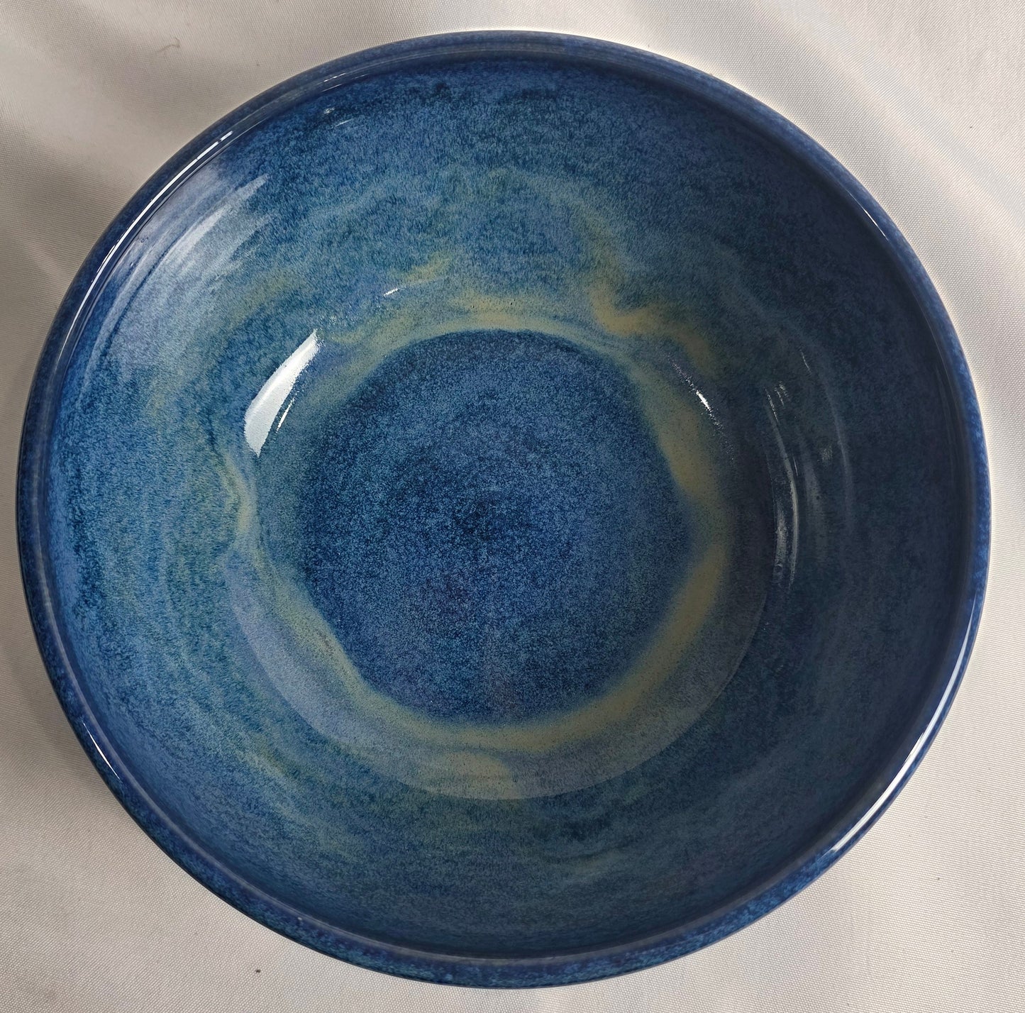 Blue/Tan Swirl Bowl - CSMJ