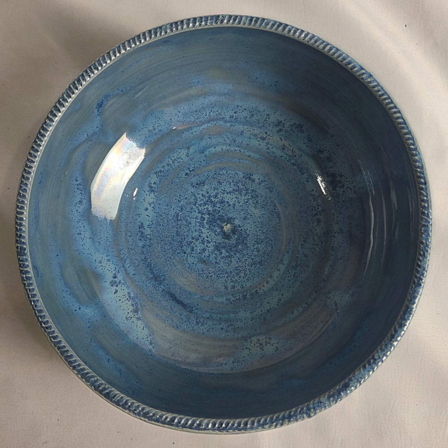 Blue Bowl w/ Vines - CSMJ