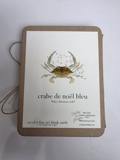 crabe de noel bleu - baily simon-sherman