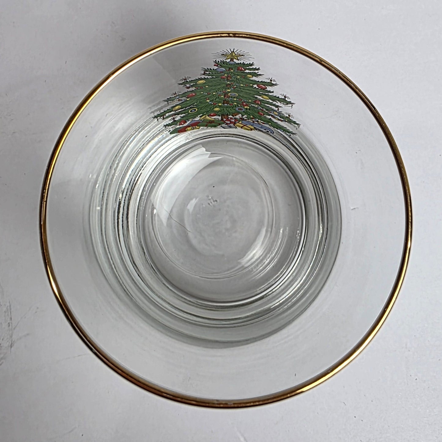Vtg. Holiday Glass