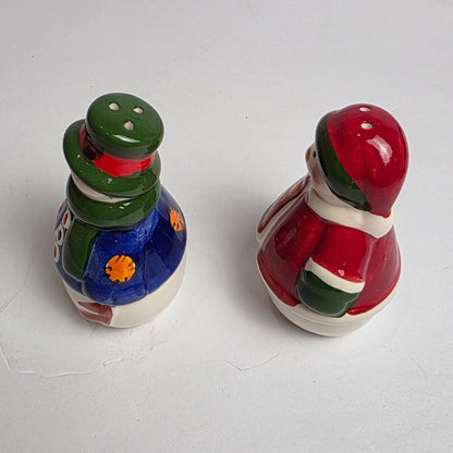Vtg. Snowman S&P Shakers