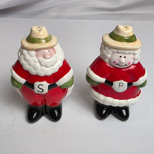 Vtg. Claus S&P Shakers