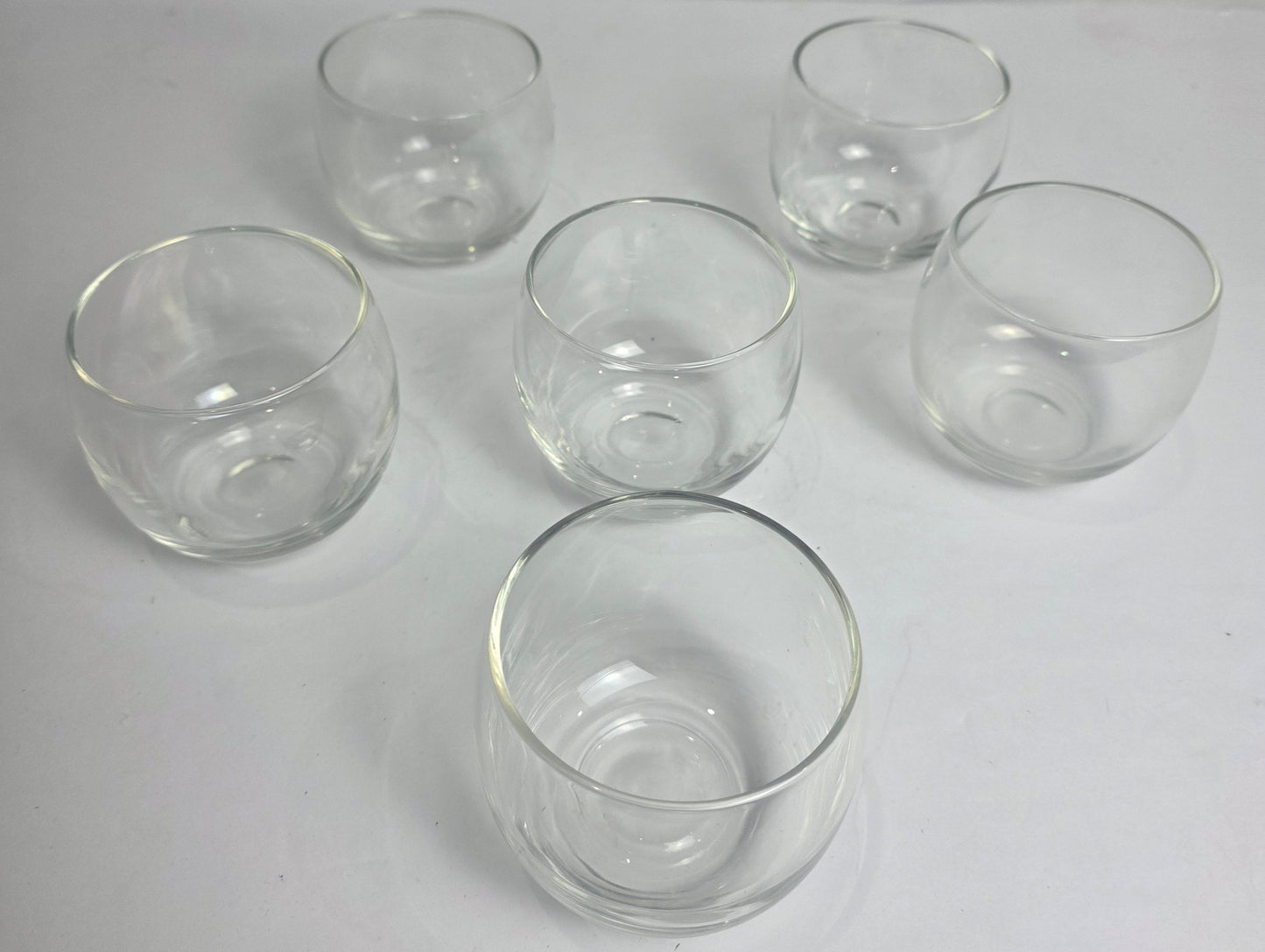 Vtg. Roly Poly Glass