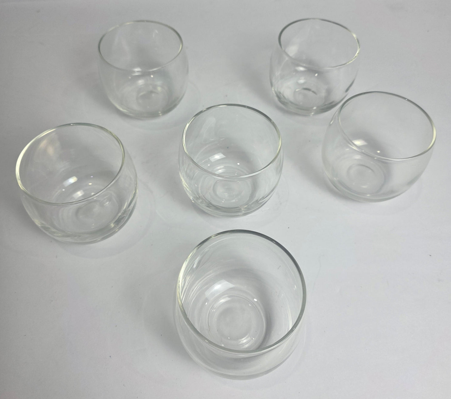 Vtg. Roly Poly Glass