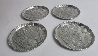 Vtg. Tulip Coaster Set (4) - CSAEH