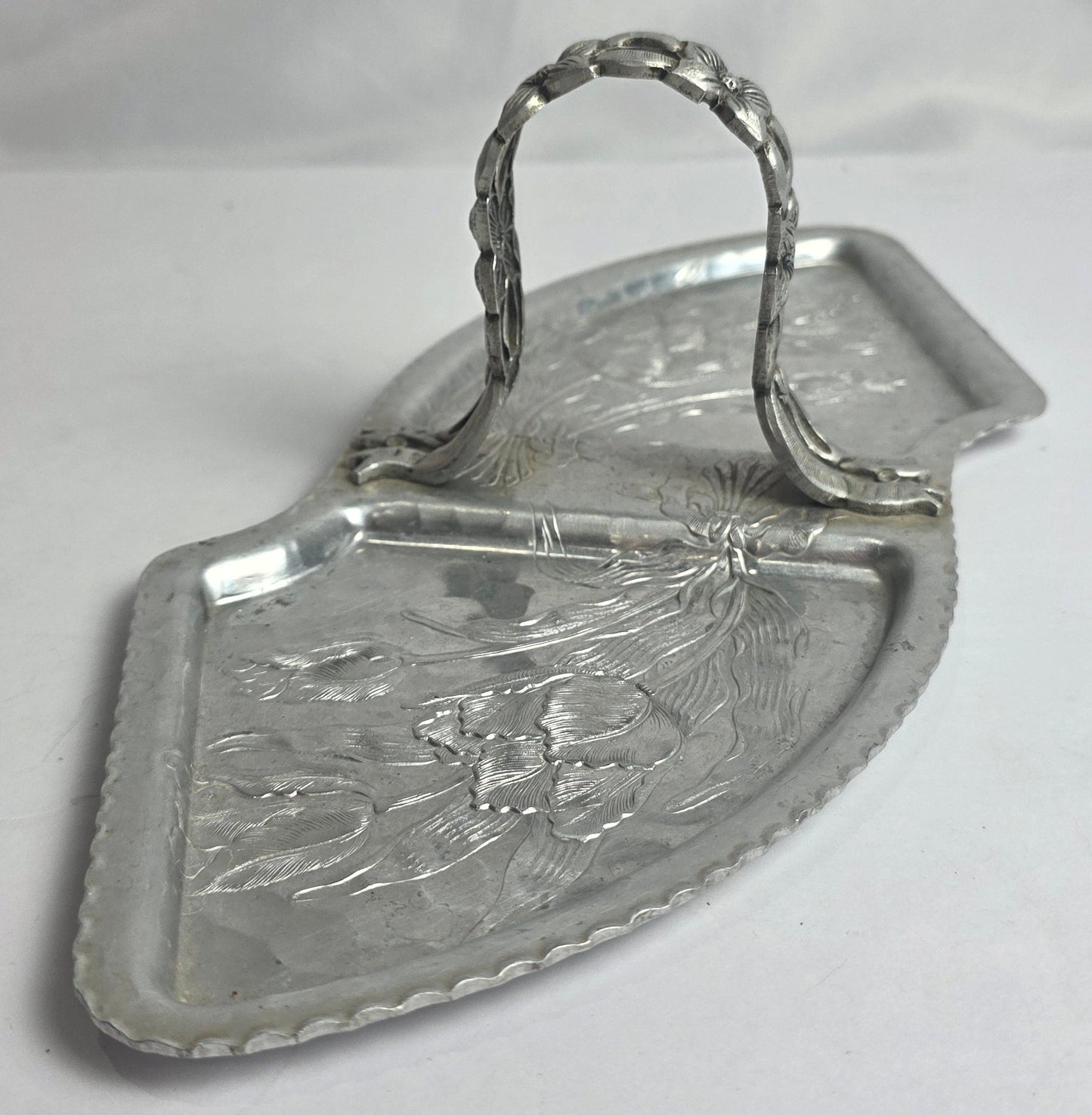 Vtg. Pewter Tray - CSAEH