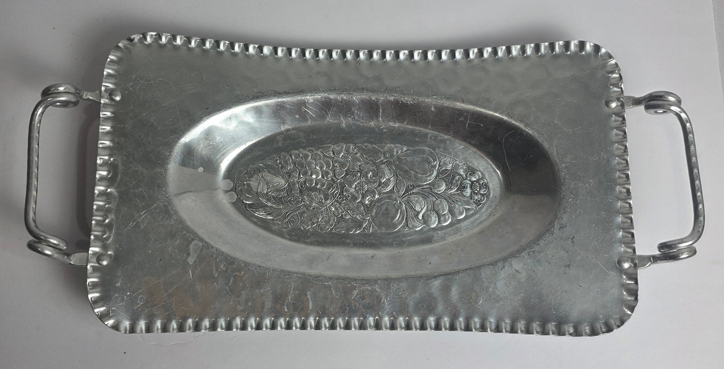 Vtg. Alum. Tray - CSAEH