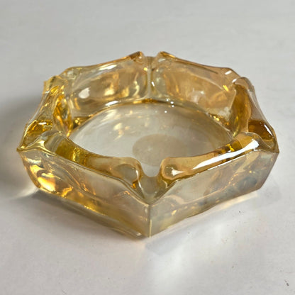 Vtg. Carnival Glass Ashtray