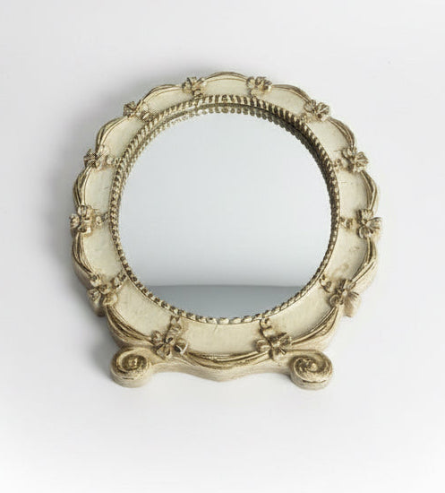 Vtg. Syroco Table Mirror CSBH