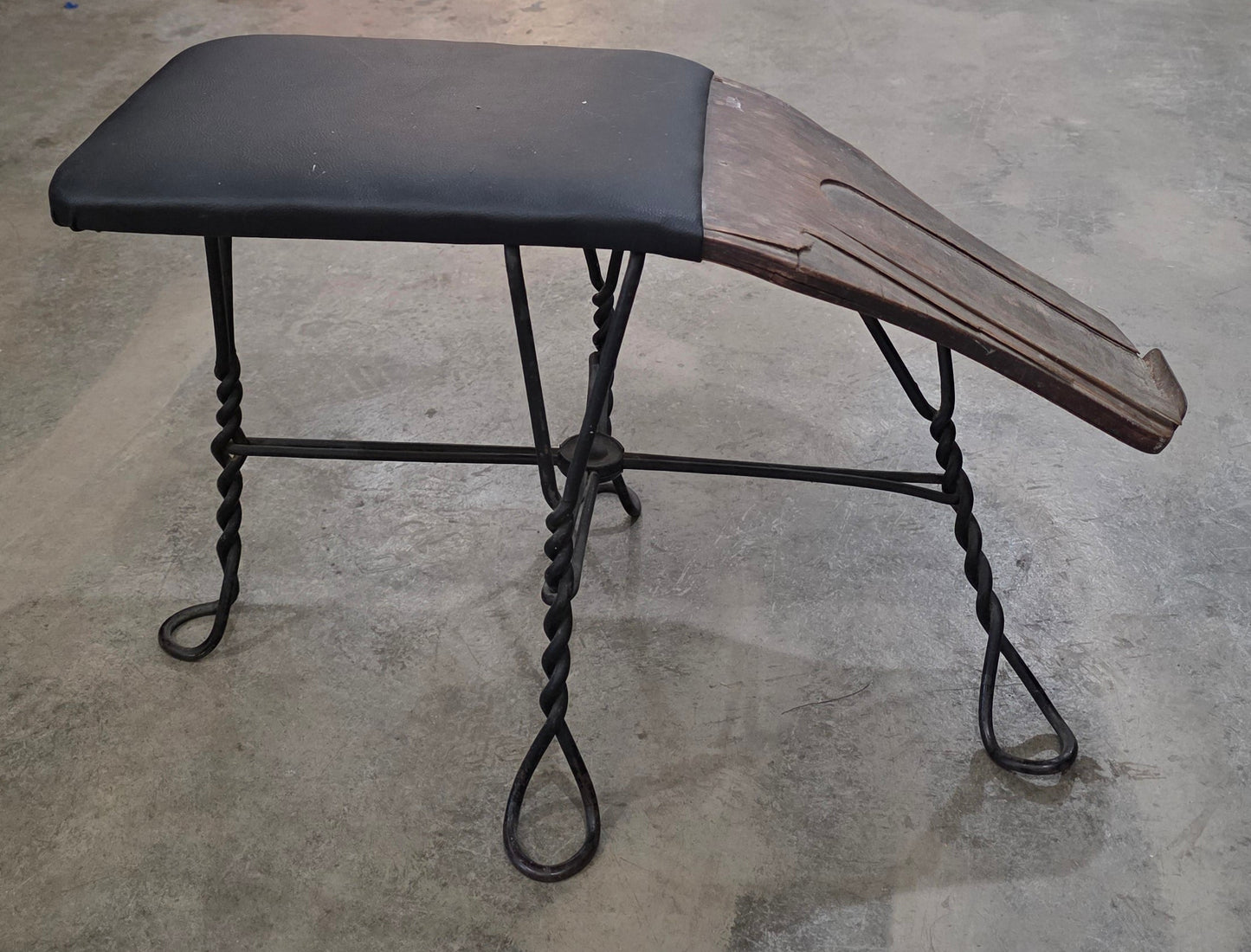 Antq. Shoe Shine Stand