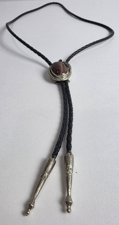 Vtg. Tiger Eye Bolo - CSAEH