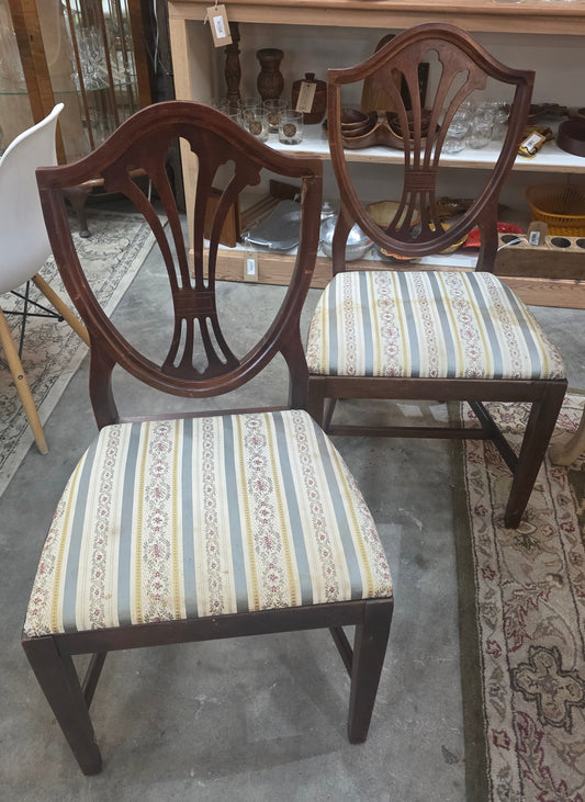 Vtg. Duncan Phyfe Style Dining Chair - CSAEH