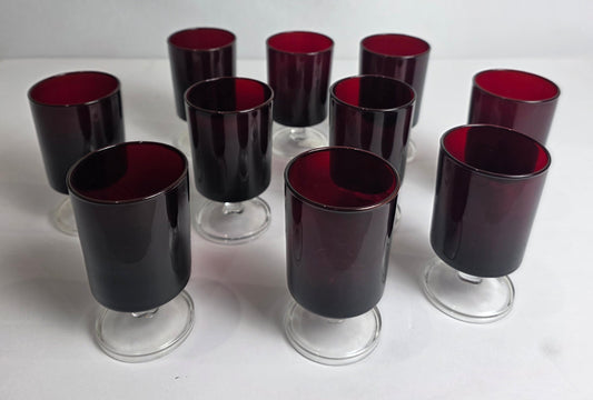 Luminarc Ruby Red Cordial Glass