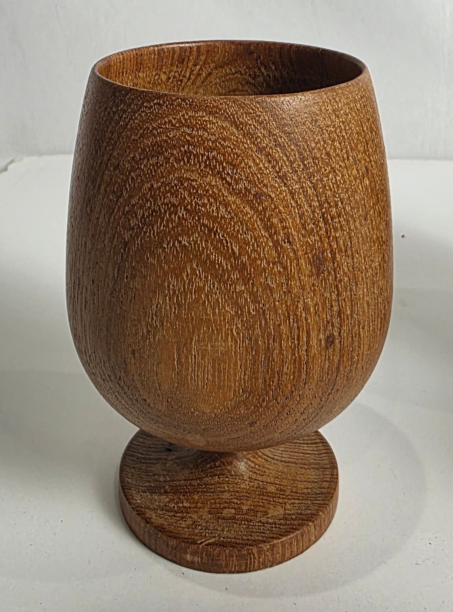 Vtg. Handmade Wooden Goblets (7)