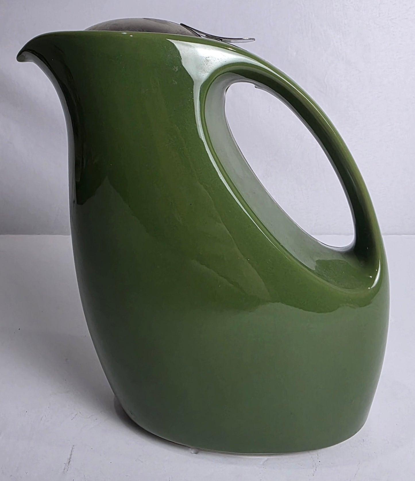 Vtg. Green Bee House Japan Pitcher