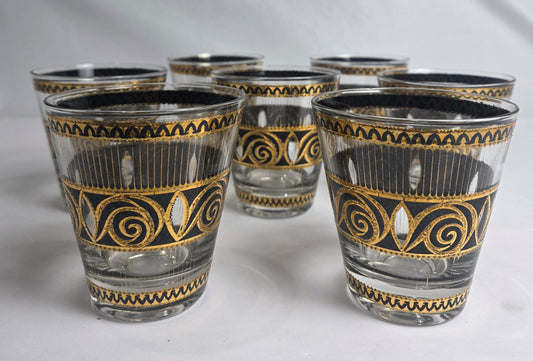 MCM 22K Culver Glass Set (7)