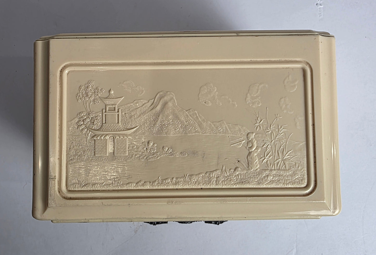 Vtg. Asian Jewelry Box