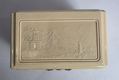 Vtg. Asian Jewelry Box