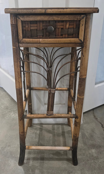 Vtg. Bamboo Plant Stand
