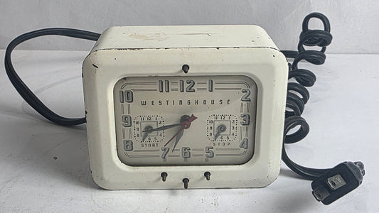 Vtg. Westinghouse TC-81 Electric Kitchen Clock - CSDP