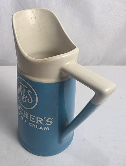 Vtg. Teacher's Highland Cream Pitcher