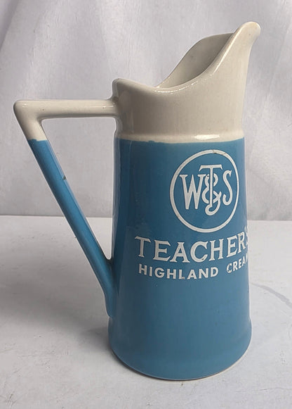 Vtg. Teacher's Highland Cream Pitcher