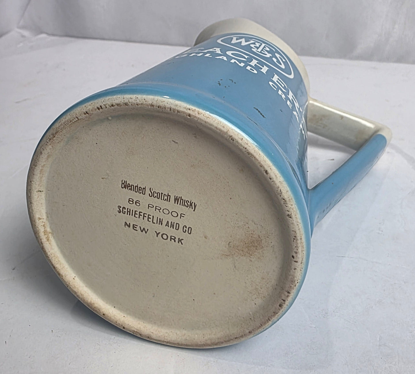 Vtg. Teacher's Highland Cream Pitcher
