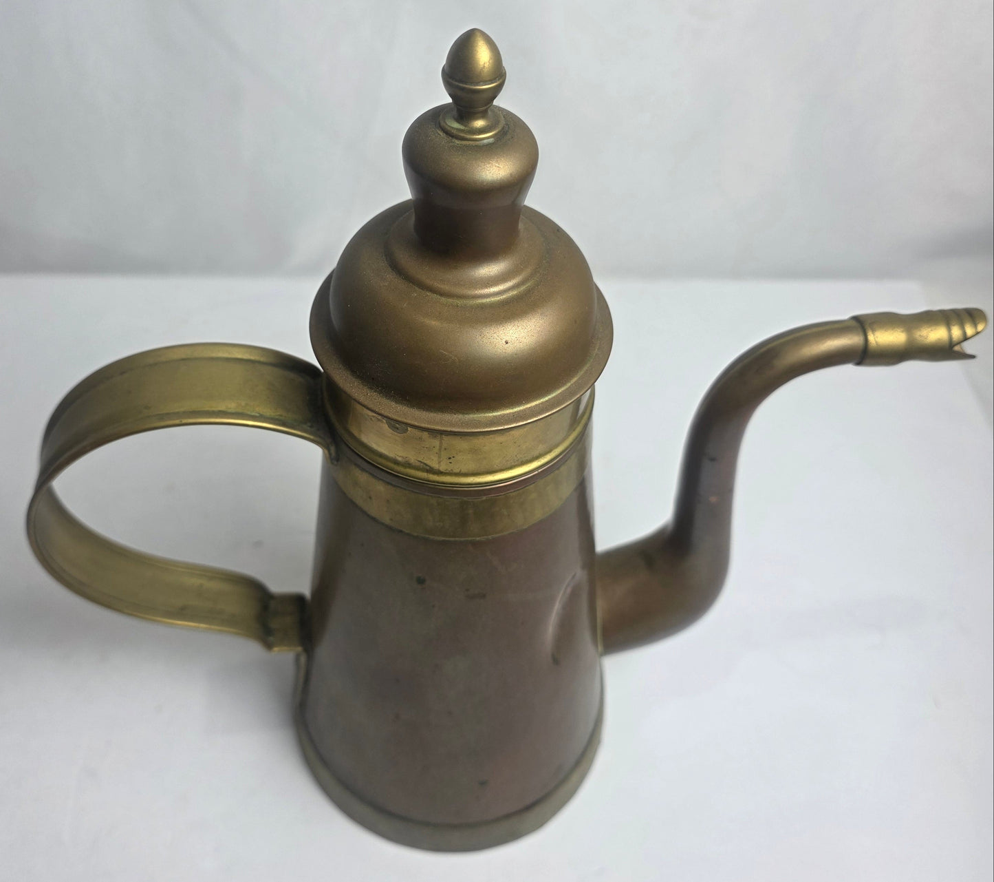 Vtg. Brass/Copper Coffee Pot