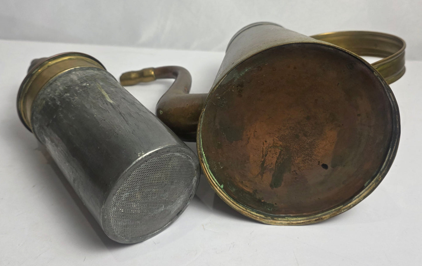 Vtg. Brass/Copper Coffee Pot