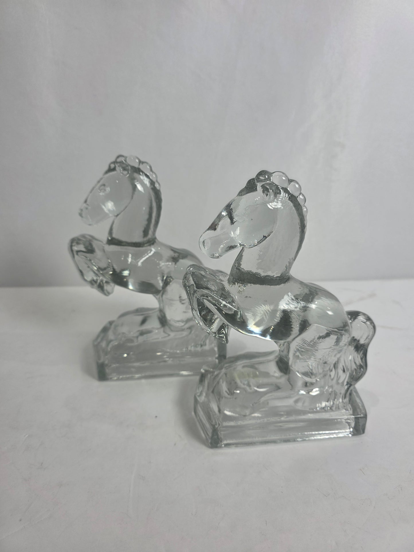 Vtg. 1930s L.E. Smith Horse Bookends