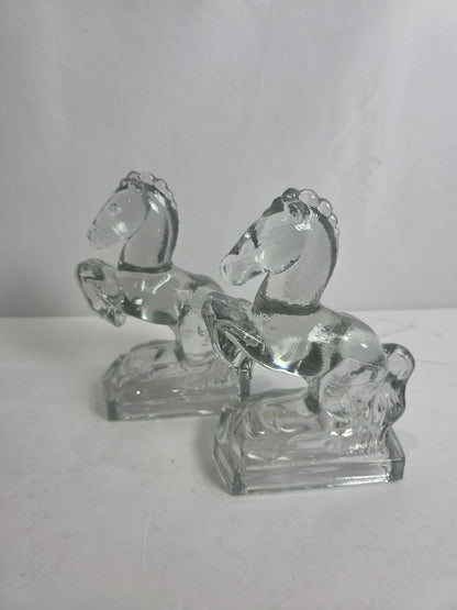 Vtg. 1930s L.E. Smith Horse Bookends