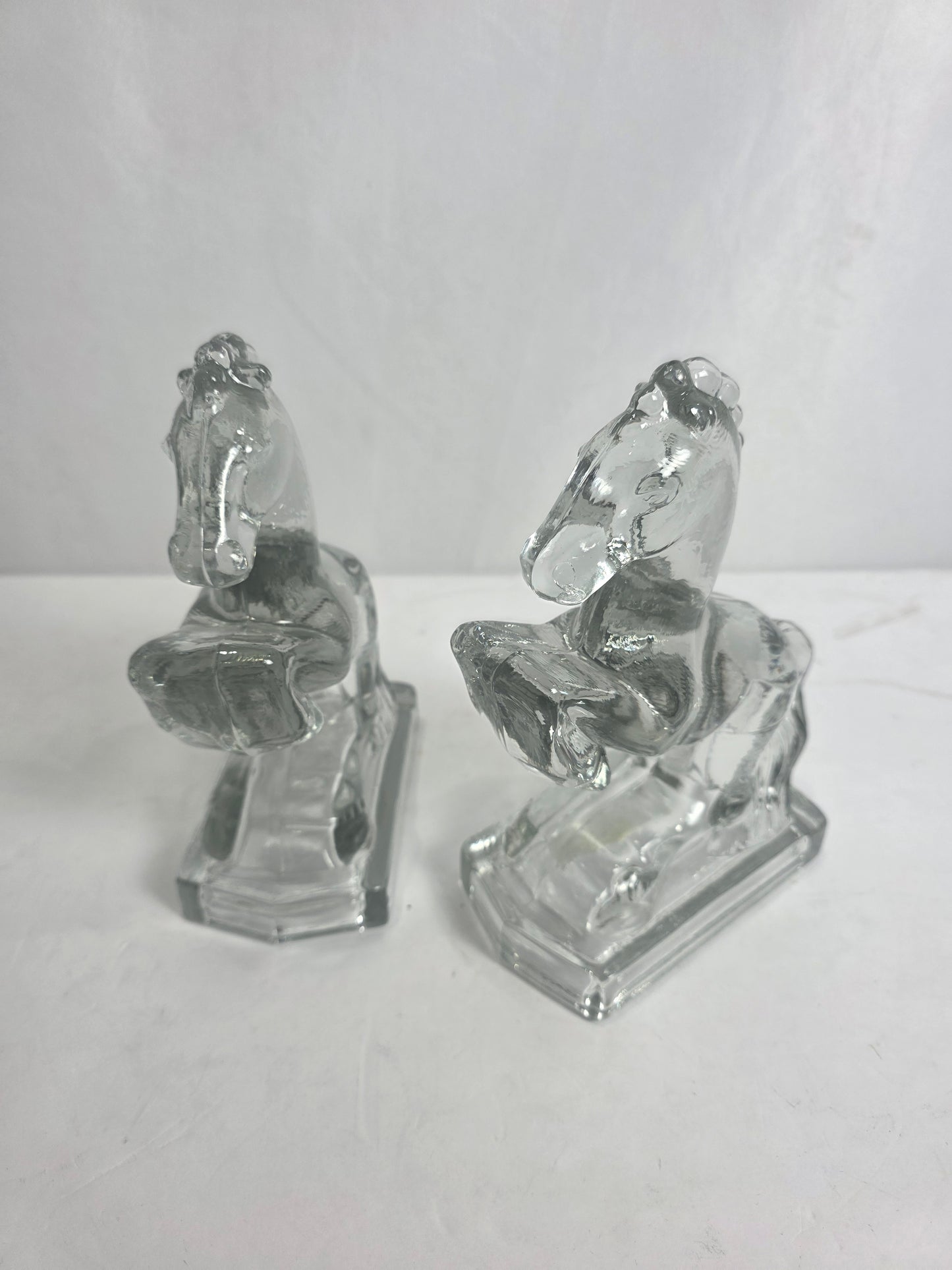 Vtg. 1930s L.E. Smith Horse Bookends