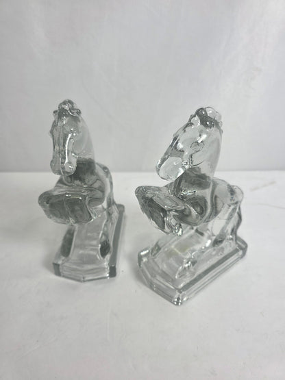 Vtg. 1930s L.E. Smith Horse Bookends